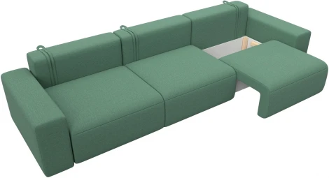 Диван прямой Лига-036 НПБ Классик Лонг Лига Диванов (Рогожка) арт.124204