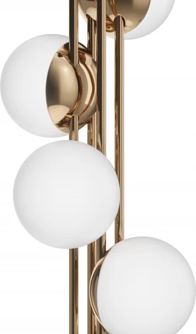 Интерьерная настольная лампа Maytoni Tessara MOD081TL-L14G3K (LED, 220V, выключатель, шарики)