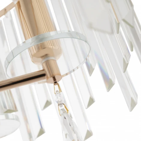 Потолочная люстра хрустальная на штанге Arte Milano Sorrento-2509 372509/6/500 GD (220V)