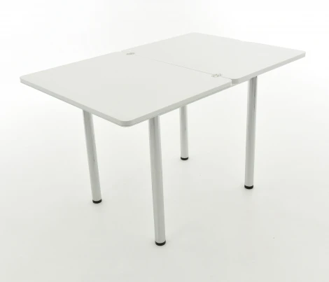 Стол Аврора Бари мини, Стекло, Белый