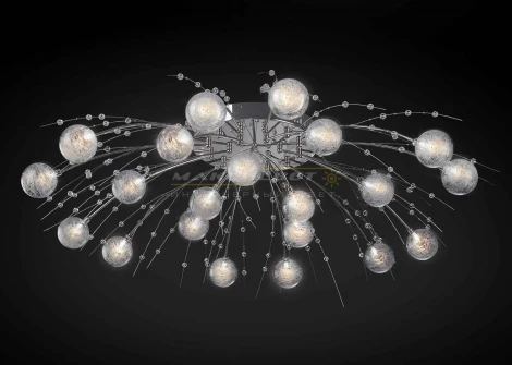 Потолочная люстра Максисвет 1481 1-1481-21-CR Y G4