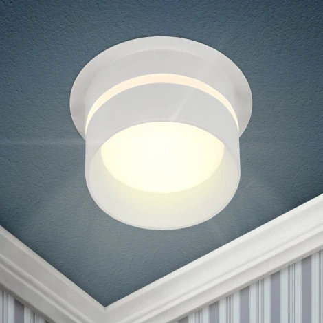 Встраиваемый точечный светильник ЭРА DK93 WH (12V)