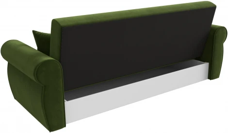 Диван-книжка Лига-019 (Зеленый/Микровельвет) Лига Диванов арт.118355