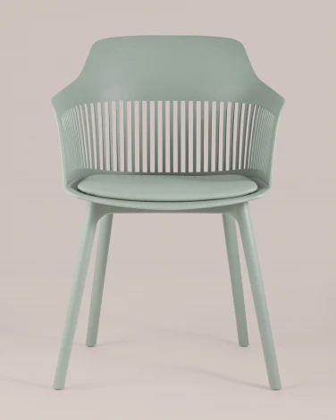 Стул Stool Group Crocus с подушкой серо-зеленый УТ000016942