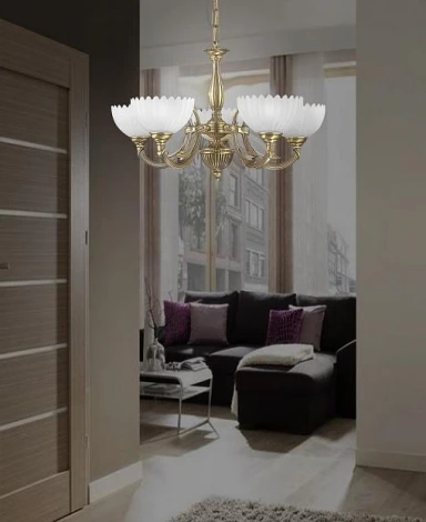 Подвесная люстра Reccagni Angelo 3620 L 3620/5 (220V, на цепи)