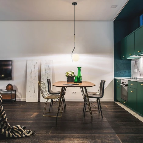 Подвесной светильник Lumien Hall Paterno LH4113/1PS-BK-BR