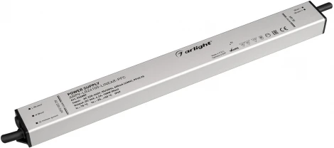 Блок питания ARPV-LG24100-LINEAR-PFC (24V, 4.2A, 100W) (Arlight, IP67 Металл, 5 лет) 034889