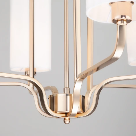 Умная подвесная люстра Eurosvet Purezza 60128/6 золото (220V, на цепи)