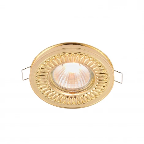 Встраиваемый точечный светильник Maytoni Metal Classic DL301-2-01-G