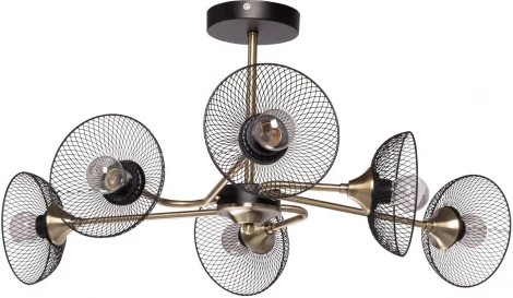 Потолочная люстра на штанге DeMarkt Вита 220014206