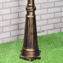 Наземный фонарь Elektrostandard Altair черное золото F/3