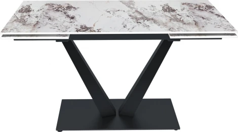 Стол раскладной Malibu (140+40+40), керамика глянцевая Patagoniya Top Concept арт.22775