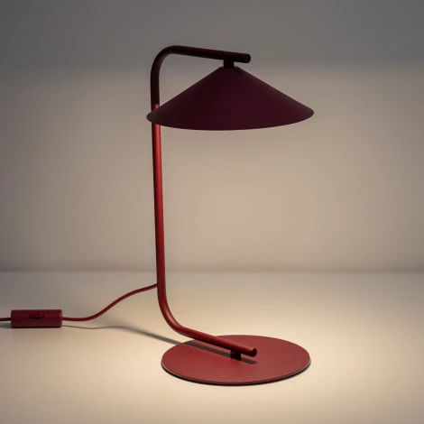 Настольная лампа TK Lighting Lume Burgund 19215
