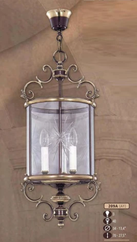 Подвесная люстра Riperlamp 209A 209A/3 AY