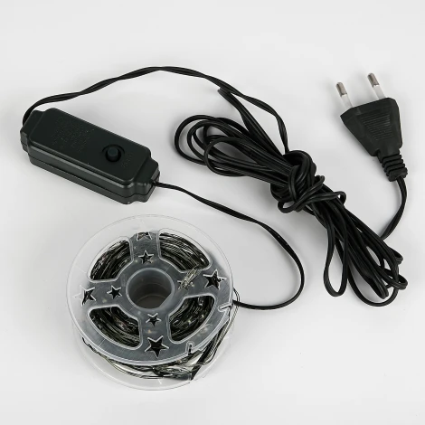 Гирлянда светодиодная "Роса", 30м. 300 светодиодов, разноцветный свет Uniel ULD-S3000-300/DGA MULTI IP20 DEW