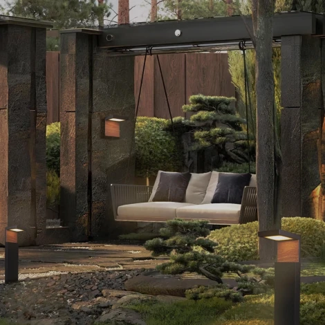 Уличный настенный светильник Loft It Oak 100001W (LED, 220V, IP54)