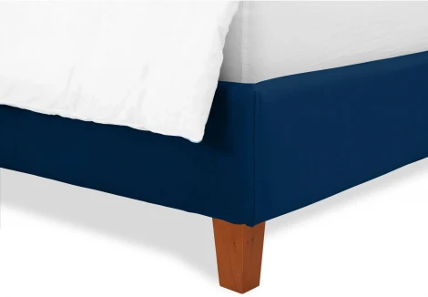 Кровать Queen II Sofia L 1600 ОГОГО (арт.577496), (Ткань/Синий)