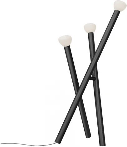 Торшер на треноге Kink Light Риволи 07722-F,19 черный G9 3*5W (220V)