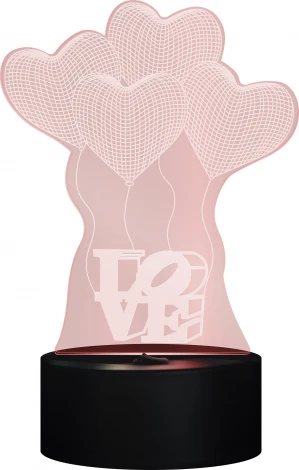 Интерьерная настольная лампа светодиодная для детской с выключателем Ritter 29250 0