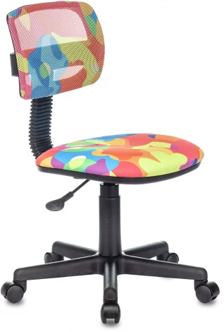 Кресло детское Бюрократ CH-299NX мультиколор абстракция сетка/ткань крестовина пластик