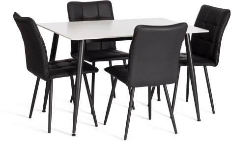 Стул обеденный Bari Tetchair (Экокожа/Черный) арт.24841