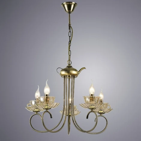 Подвесная люстра Arte Lamp Tet-a-tet A1750LM-5AB