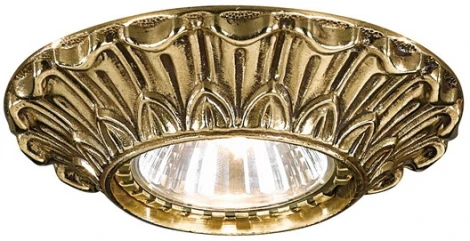 Встраиваемый точечный светильник Reccagni Angelo 1077 SP Oro (220V)