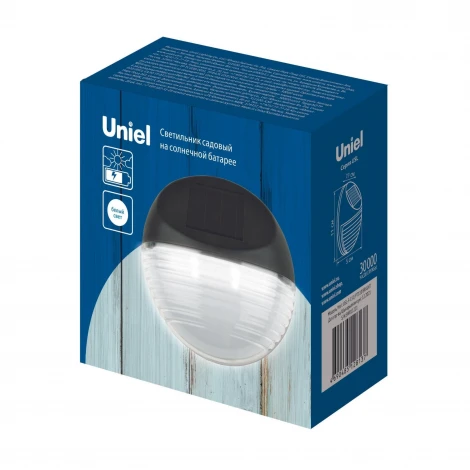 Настенный светильник уличный на солнечной батарее Uniel USL-F-151/PТ110 BRIGHT (LED, IP44)