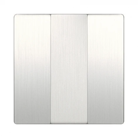 Набор клавиш для выключателя трехклавишного (перламутровый рифленый) Werkel W1139013 (a051179)