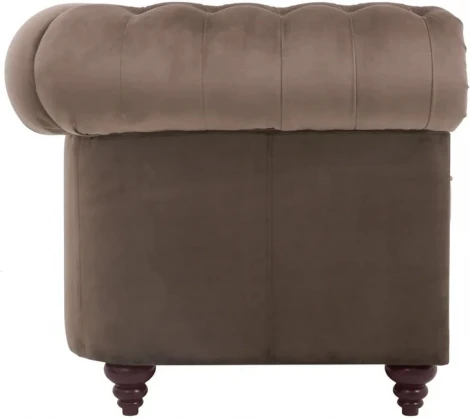 Кресло Chester Classic ОГОГО (арт.665409), (Ткань/Шоколадный)