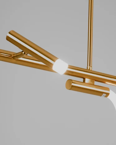 Подвесной светильник светодиодный с гибким неоном на штанге Moderli True V10684-PL (220V)