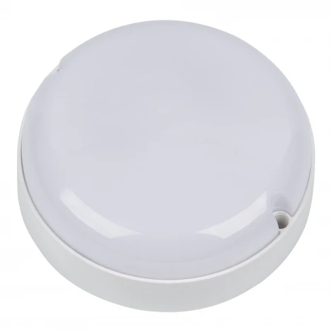 Светильник светодиодный влагозащищенный, с датчиком освещенности и движения дежурный/основной режимы 4000K Volpe ULW-Q243 12W/4000К/NL SENSOR IP65 WHITE