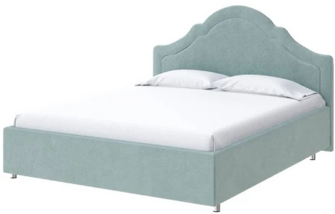 PROxSON Кровать Vintage (Ткань: Велюр Monopoly Мятный лёд (670)) 160x190