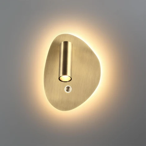 Спот настенный Odeon Light Roy 7185/9WL брашированная бронза/металл IP20 LED 9W 580Лм 2700K/3300K/4000K 120° 220V