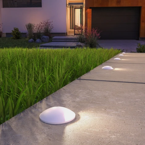 Встраиваемый светильник уличный Elektrostandard MRL LED 1104 белый (220V, круглые, IP65)