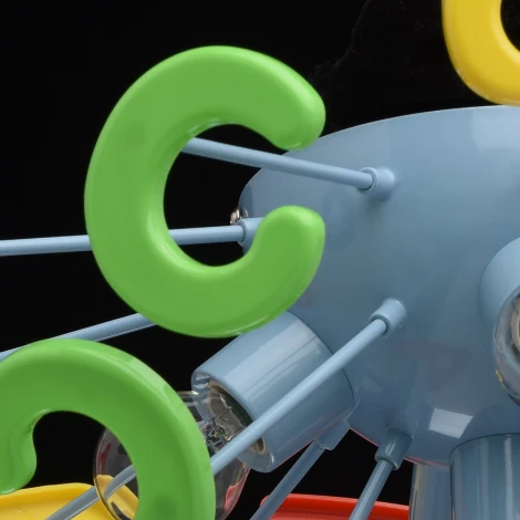 Потолочный светильник круглый MW-Light Улыбка 365013705 (для детской, 220V, буквы)