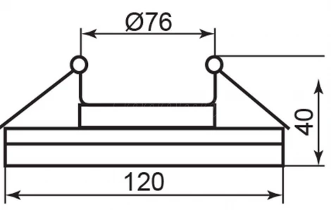 Встраиваемый точечный светильник Feron 20157 (220V)