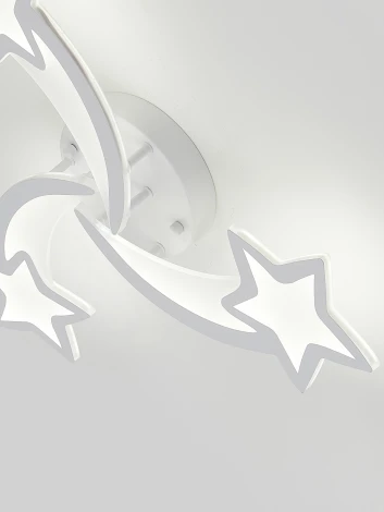 Потолочная люстра светодиодная с пультом звезды Natali Kovaltseva Star Ii LED LAMPS 85010