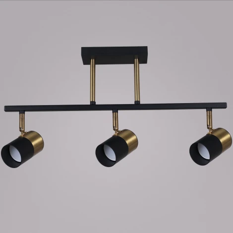 Спот на штанге Reluce 06664-0.8-03 BK+COP GU10