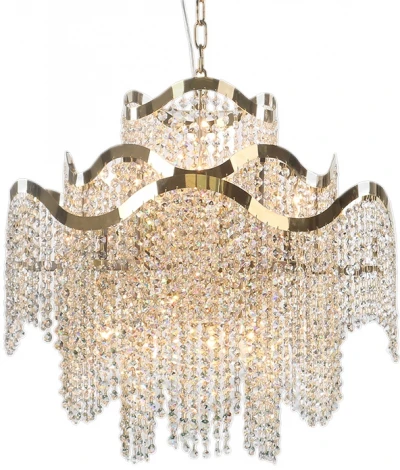 Подвесная люстра Newport 10550 10558+4/C gold