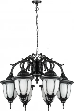 Уличный светильник подвесной Oasis Light GENUYA 92170/6/16L Bl (220V, на цепи, фонарь, IP44)