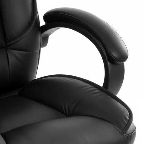 Кресло Oreon Metalbl/Ореон Металбл кож/зам, черный, 36-6 Tetchair 25359