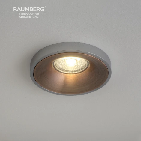Встраиваемый светильник Raumberg TerraCopper\Ch Copper\Chrome