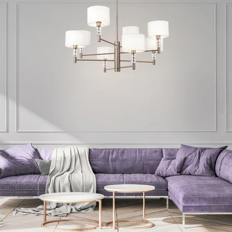 Потолочная люстра Maytoni Lincoln MOD527PL-08N