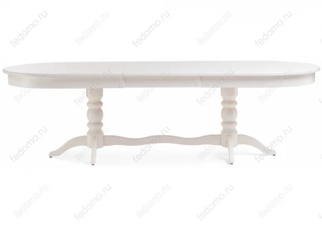 Стол Woodville Дейвер 200(260)х100 молочный 483914