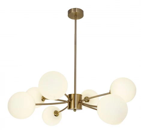 Потолочная люстра на штанге Zortes Blo ZRS.1777.08 (220V, шарики, IP21)