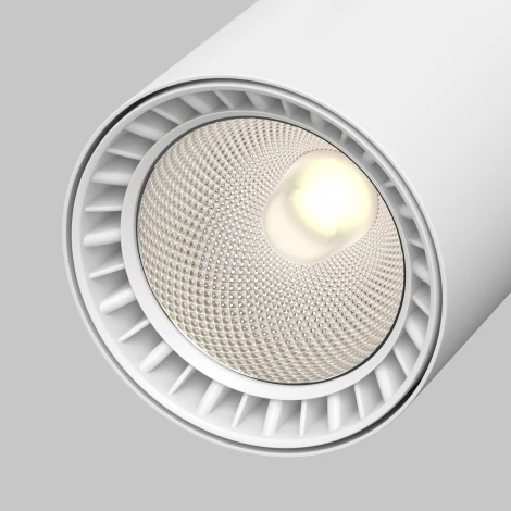 Трековый светильник Vuoro Trinity 3000K 20Вт 24° LED (трехфазный) Maytoni Technical TR029-3-20W3K-S-W (220V, круглые)