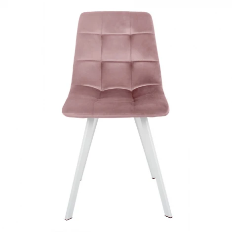 Стул Easy серый с ножками под дерево