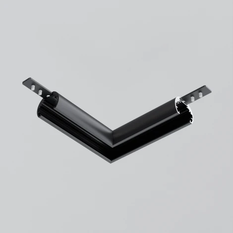 Коннектор угловой для круглого магнитного шинопровода Exility Maytoni Accessories for tracks Exility TRAM034CL-R-41B