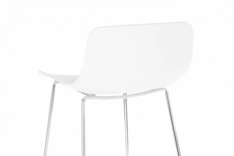 Барный стул Neo Белый полипропилен